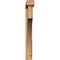 Ekena Millwork Westlake Block Smooth Bracket w/ Offset Brace, Western Red Cedar, 5 1/2"W x 46"D x 46"H BKT0604X46X46WTL05SWR - alternate 4